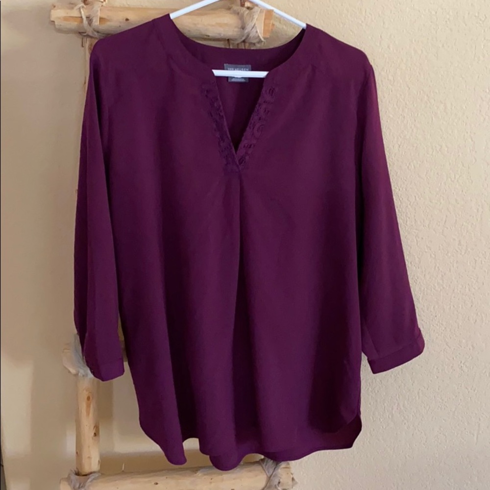 Purple Van Heusen Blouse